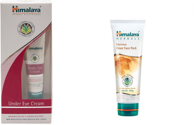 

Himalaya under eye cream, kesar face pack(Set of 2)
