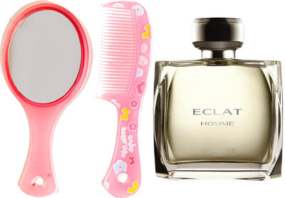 

Oriflame Sweden Eclat Homme Eau de Toilette 75ml (30173) With Mirror & Comb Set(Set of 3)