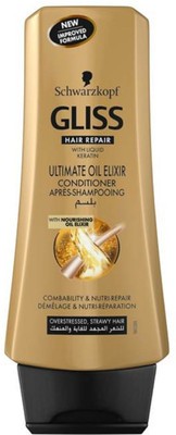 Schwarzkopf Gliss Hair Repair with Liquid Keratin Ultimate Oil Elixir Conditioner(200 ml)