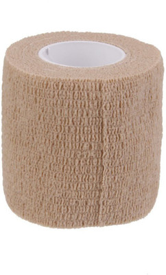 

A-TAPE Cohesive Crepe Bandage (5cm X 4.5 meter, Beige) Crepe Bandage(5 cm)