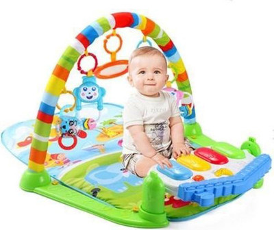 

Ole Baby Kick Play Piano Musical Activity Play Gym-Newborn Floor mat(Multicolor)