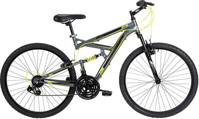 

Huffy DS-3 26 Inches 21 Speed Gray 26 T Mountain Cycle(21 Gear, Grey, Black)
