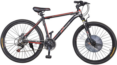 

XBicycle cosport 26Inches Bicycle Red/Black 21Speed 26 T Mountain/Hardtail Cycle(21 Gear, Red, Black), Black;red