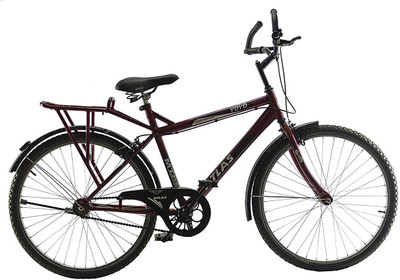 

Atlas Yo Yo 26 Inches Single Speed Red 26 T Single Speed Mountain Cycle(Red, Black)
