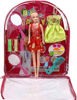 

P17 collection Bag Doll With Makeup(Multicolor)