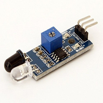

Techwiz IR(Infrared) Proximity Sensor Module Best for Obstacle Avoidance & Line Follower Robotics Application Educational Electronic Hobby Kit