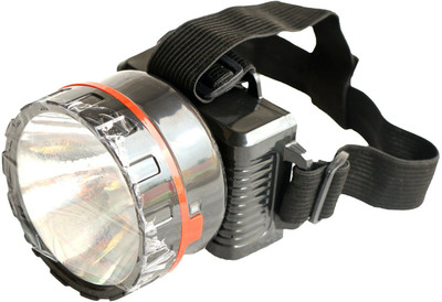 

RP Vk 7 WATTS Powerful Ultra Bright Head Torch Rechargeable Lamp Home Industrial Work LED Light Torch(Black : Rechargeable)