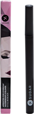 

Sugar Cosmetics Arrested For Overstay Waterproof Eyeliner 0.55 ml(01 I'll Be Black (Black))