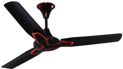 

RALLIFAN 1200MM Jasmine 380 RPM Copper Broze 3 Blade Ceiling Fan(Copper Bronze, Pack of 1), Brown