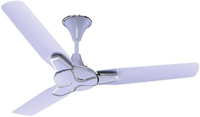 

RALLIFAN 1200MM Jasmine 380 RPM Metallic White 3 Blade Ceiling Fan(Metallic White, Pack of 1)