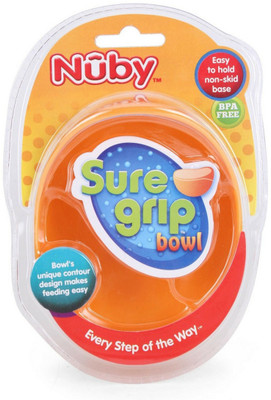 

Nuby Sure Grio Bowl - Fiber(Orange)