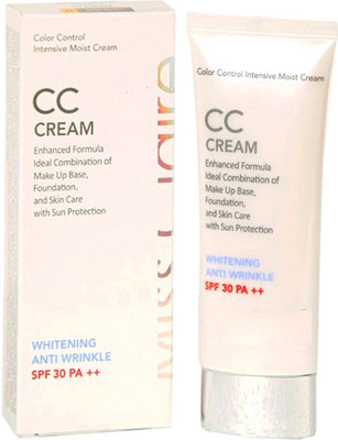 

One Personal Care Claire Inspired Color Control Whitening Anti-Wrinkle CC Cream | Prestige Range Foundation(Skin Beige, 60 ml)