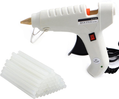 

OKASTA Leak Proof High-Tech Professional 40 Watt ( Multi Color ) Hot Melt Glue Gun Standard Temperature Corded Glue Gun(11 mm)