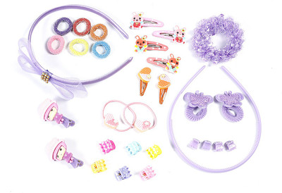 

Sringhar Hair accessories pack of 31 pcs In clude hair band and bracelate Hair Accessory Set(Multicolor)