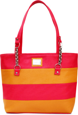 

SPLICE Hand-held Bag(Pink, Yellow)