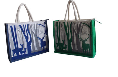 

HideCrusH Hand-held Bag(Blue, Green)