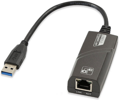 

Oxyura USB 3.0 LAN Adapter Gigabit Ethernet adapter (Plug n Play) Lan Adapter(1000 Mbps)