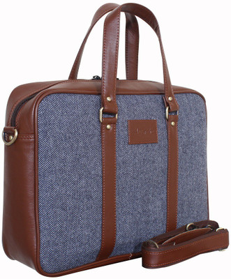 

Attache 15.6 inch Laptop Messenger Bag(Blue)