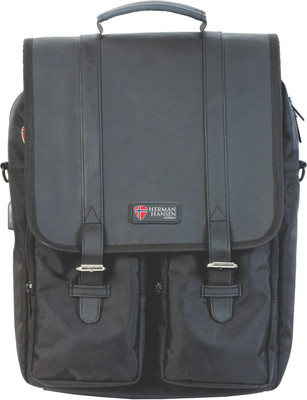 

Herman Hansen 15.6 inch Laptop Backpack(Black)