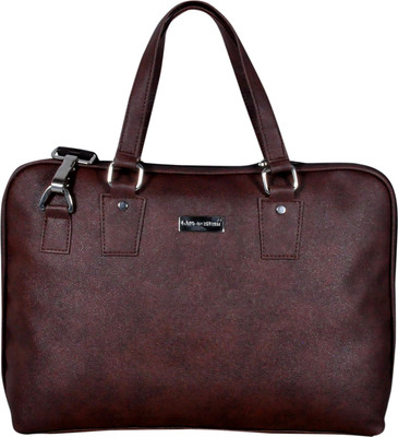 

Modern Art 15.6 inch Laptop Messenger Bag(Brown)