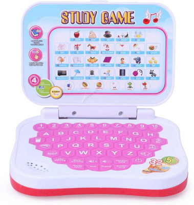 

K Dudes Smart Educational ABC and 123 Learning Kids Laptop Colours- Green & Blue (Shipped Randomly) Dudes-05(Multicolor)