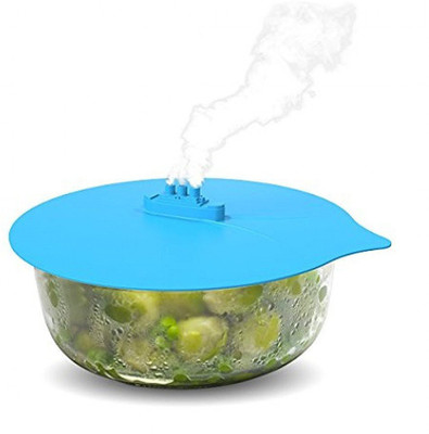 

Everbuy Silicone Steam Ship Steaming Lid Cooking Tools Silicone Pan Lid Spill, Fridge storage, Bowl Cover - Random Color 10 inch Lid(Silicone)