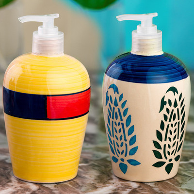 

Sforzi liquid soap dispenser 450 ml Lotion, Shampoo, Soap, Gel Dispenser(Multicolor)