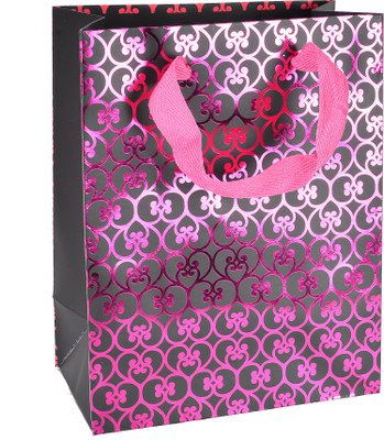 

Enwraps Printed Party Bag(Pink, Pack of 12)