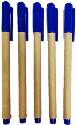 

indogifts Pack of 5 Paper Ball pen Ball Pen(Pack of 5)