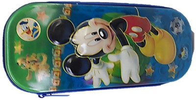 

Tako bell 1 7D mickey mouse Art Plastic Pencil Box(Set of 1, Multicolor)