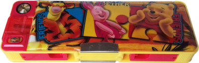 

kidoz kingdom HM-PB WINNIE THE POOH Art Plastic Pencil Box(Set of 1, Multicolor)