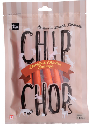 

Chip Chops Chicken Sausages Chicken 210 g Dry Dog Food(Pack of 3)