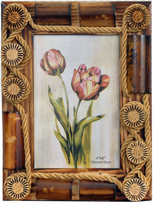 

sharma Enterprises SE-PA-27 4 inch Wooden Unique Wall Photo Frame (4 inches x 6 inches, Multi Color)(128 MB, Multicolor)