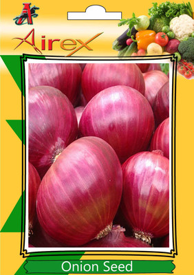 

Airex Onion Summer Vegetables Seeds (pack of 50 Seeds*10 Pkts) Seeds (10 Per Packet) Seed(500 per packet)