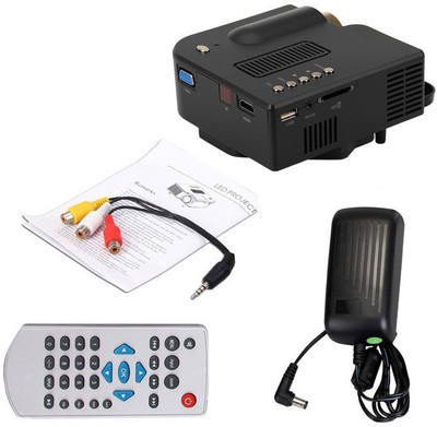 

Benison India 48 lm LED Corded Portable Projector(Black)