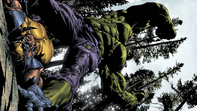 

Akhuratha Wolverine Vrs Hulk Fine Quality Wall Poster Paper Print(12 inch X 18 inch, Rolled)