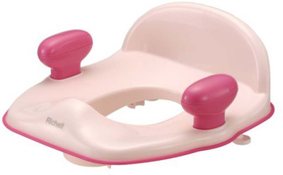 

Richell Pottis Assistance Toilet Seat (Pink) Potty Box(Pink)