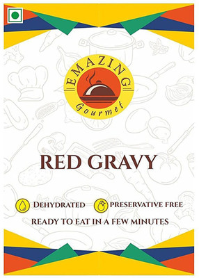 

Emazing Gourmet Preservative Free Dehydrated Food RED GRAVY (Pack of 2) 209 g