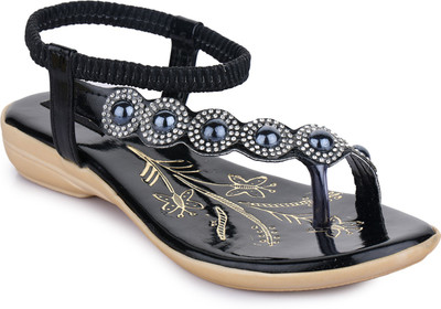 

Moonwalk Women Black Flats