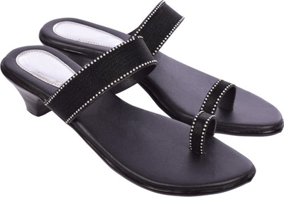 

Indirang Women Black Heels