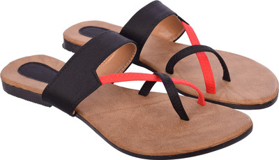 

Indirang Women Black Flats