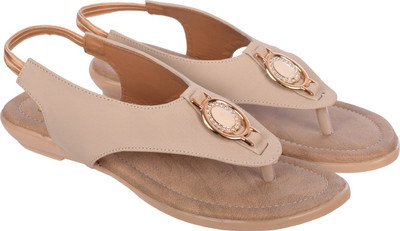 

Indirang Women Beige Flats