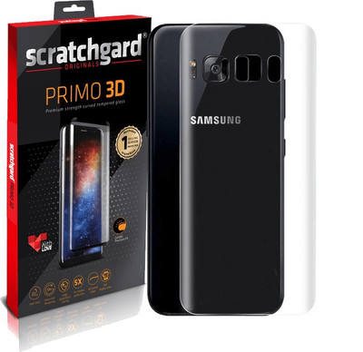 Scratchgard Back Screen Guard for Samsung Galaxy S8, 3D Tempered Glass Scratchgard Back Screen Guard for Samsung Galaxy S8, 3D Tempered Glass