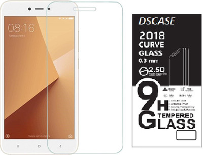 DSCASE Tempered Glass Guard for Mi Redmi Y1(Pack of 1)