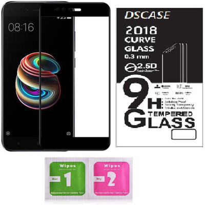 DSCASE Tempered Glass Guard for Mi Redmi 5A, Mi Redmi Go(Pack of 1)