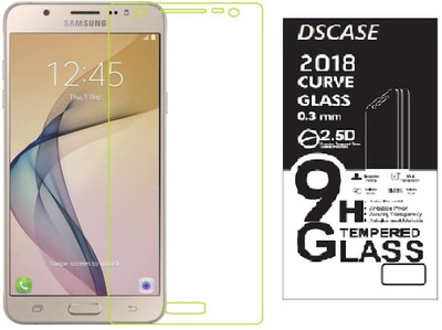 DSCASE Tempered Glass Guard for Samsung Galaxy On8(Pack of 1)