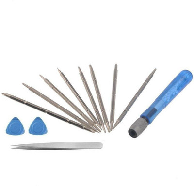 

WOWSOME 8 pcs screwdriver set Kit For Opening And Repairing I Phone , Mobiles, PDA, Laptop With Openers And Tweezer Standard Screwdriver Set(Pack of 1), Blue