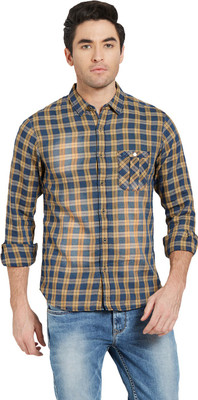 Spykar Men Checkered Casual Multicolor Shirt