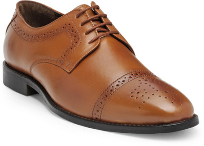 

Teakwood leather shoes Derby For Men(Tan