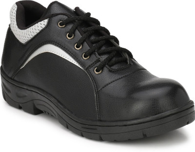 Kavacha Steel Toe Safety Shoe, S26 Corporate Casuals For Men(Black